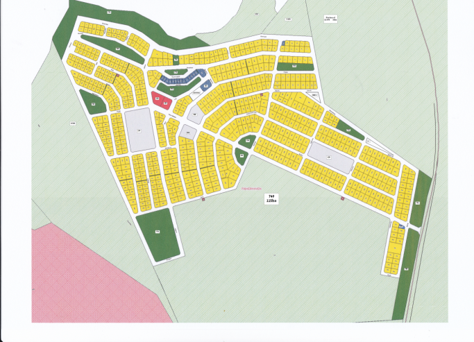 Map of Fisherhaven to determine the priorities for saving the environment